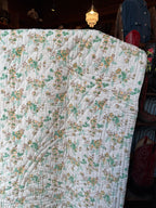 Vintage 1930s Reversible Lap Quilt