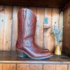 UK 9 - Vintage Thick Leather Cowboy Boots