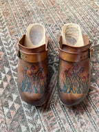Original 1970s Handmade Clogs