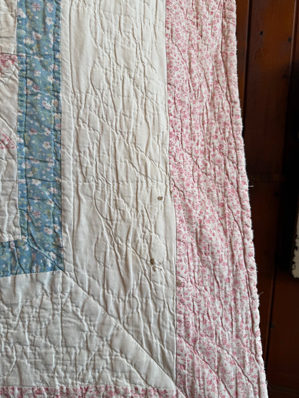 Vintage Star Patchwork Quilt