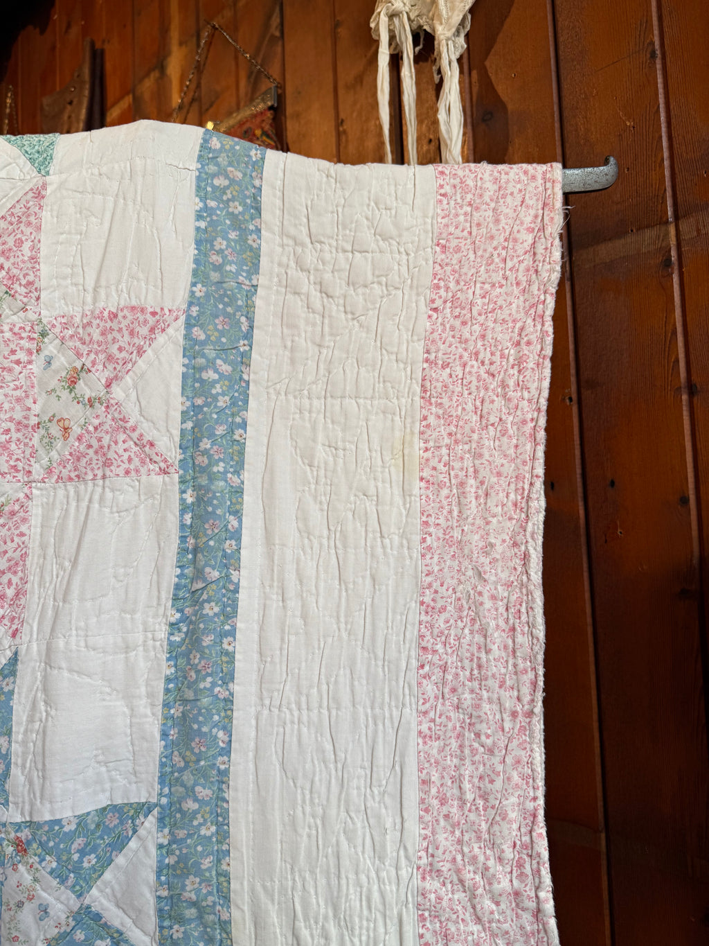 Vintage Star Patchwork Quilt