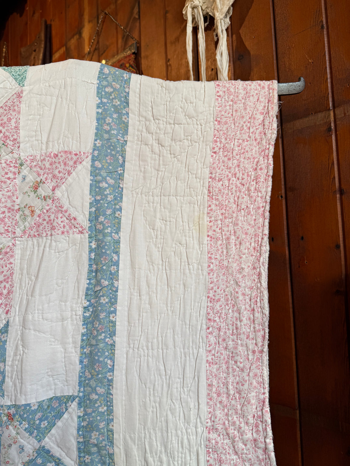 Vintage Star Patchwork Quilt