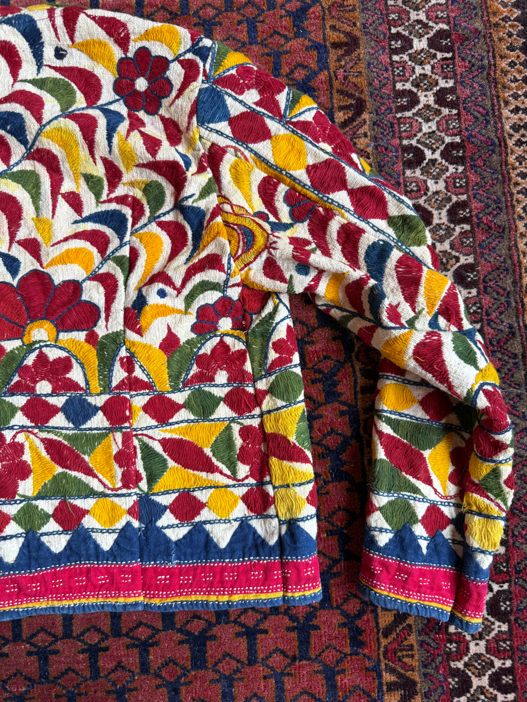 Vintage Banjara North Indian Handcrafted Embroidered Jacket