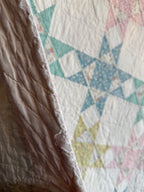Vintage Star Patchwork Quilt