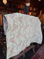 Vintage 1930s Reversible Lap Quilt