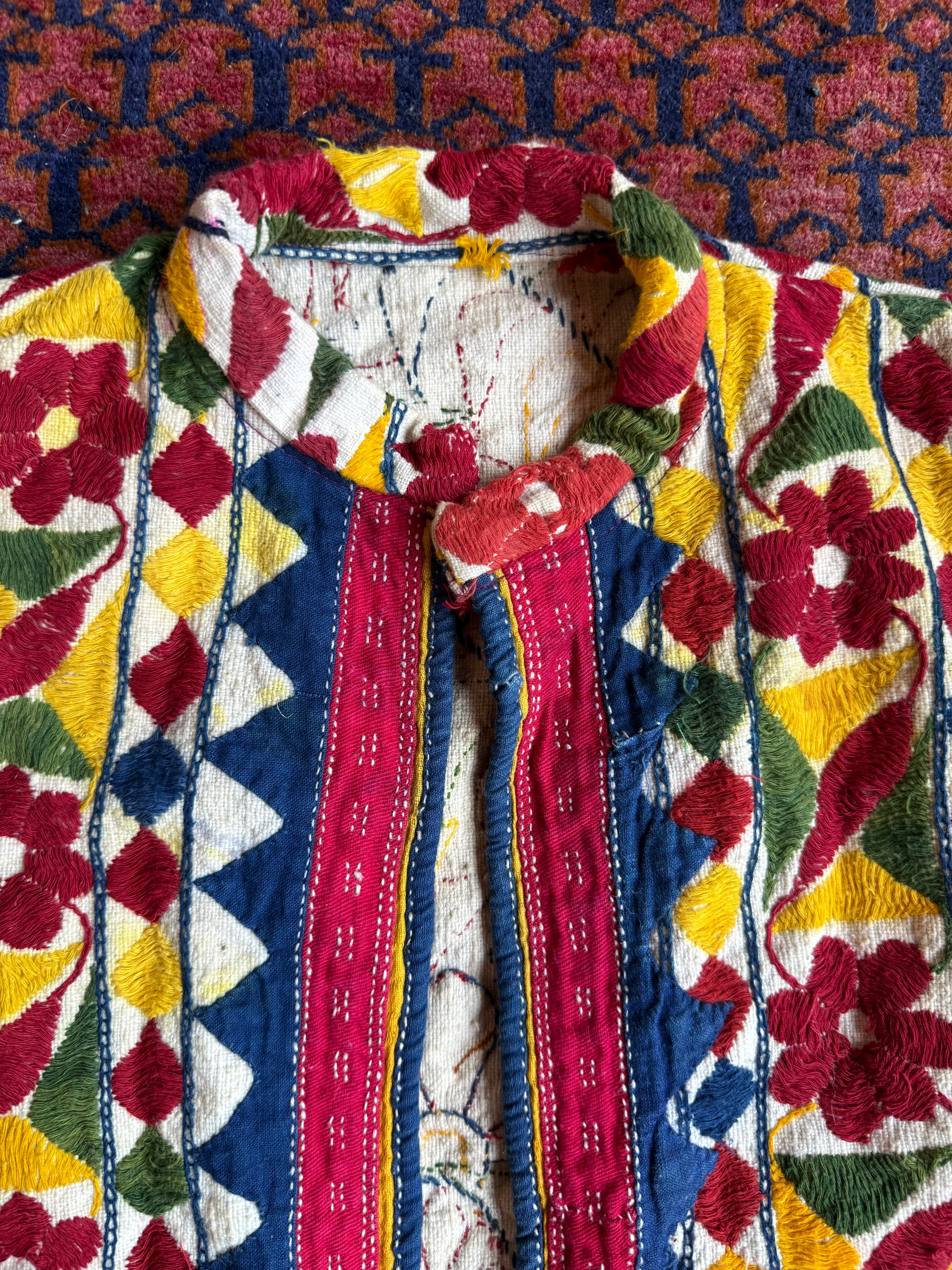 Vintage Banjara North Indian Handcrafted Embroidered Jacket