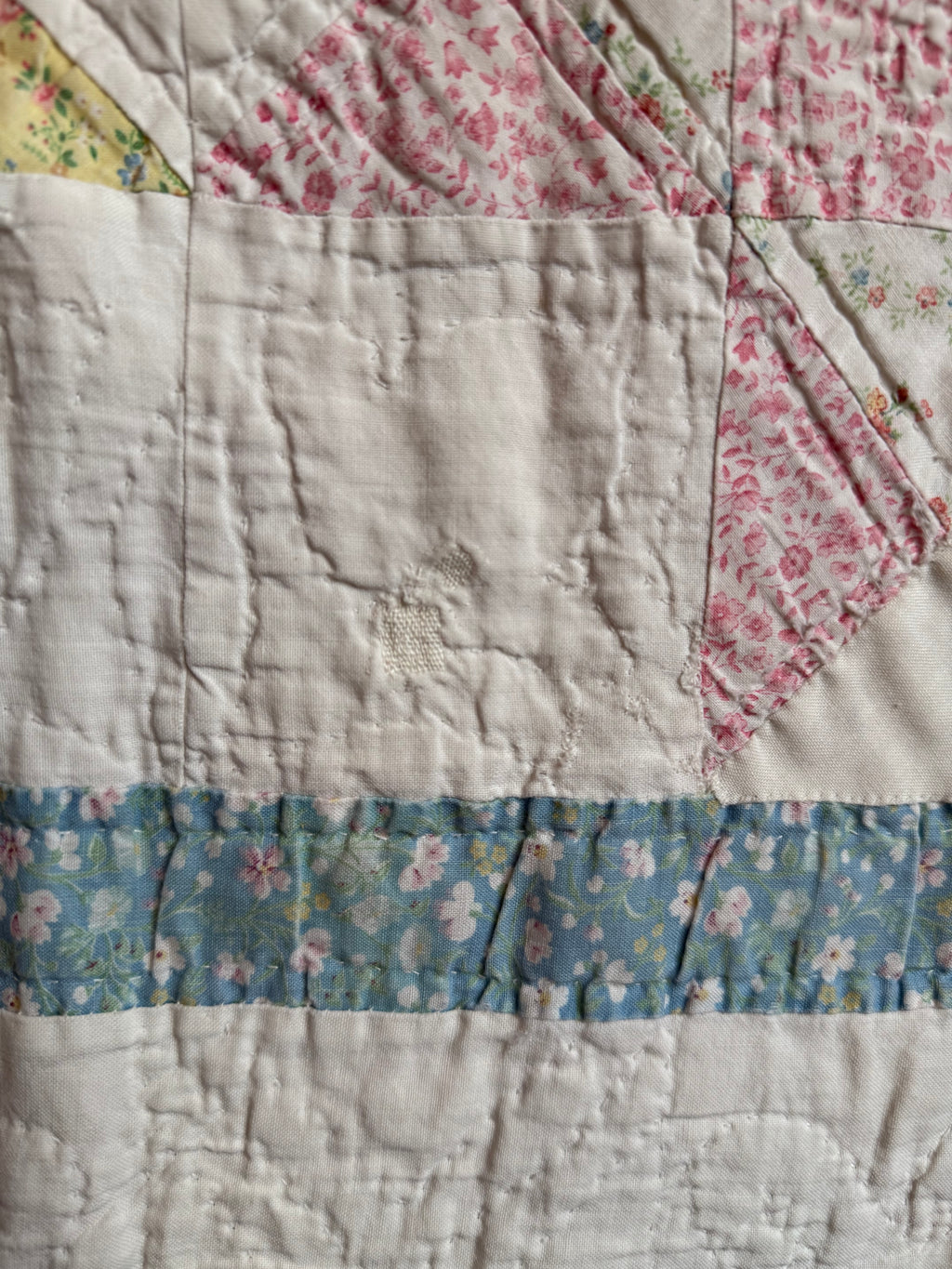 Vintage Star Patchwork Quilt