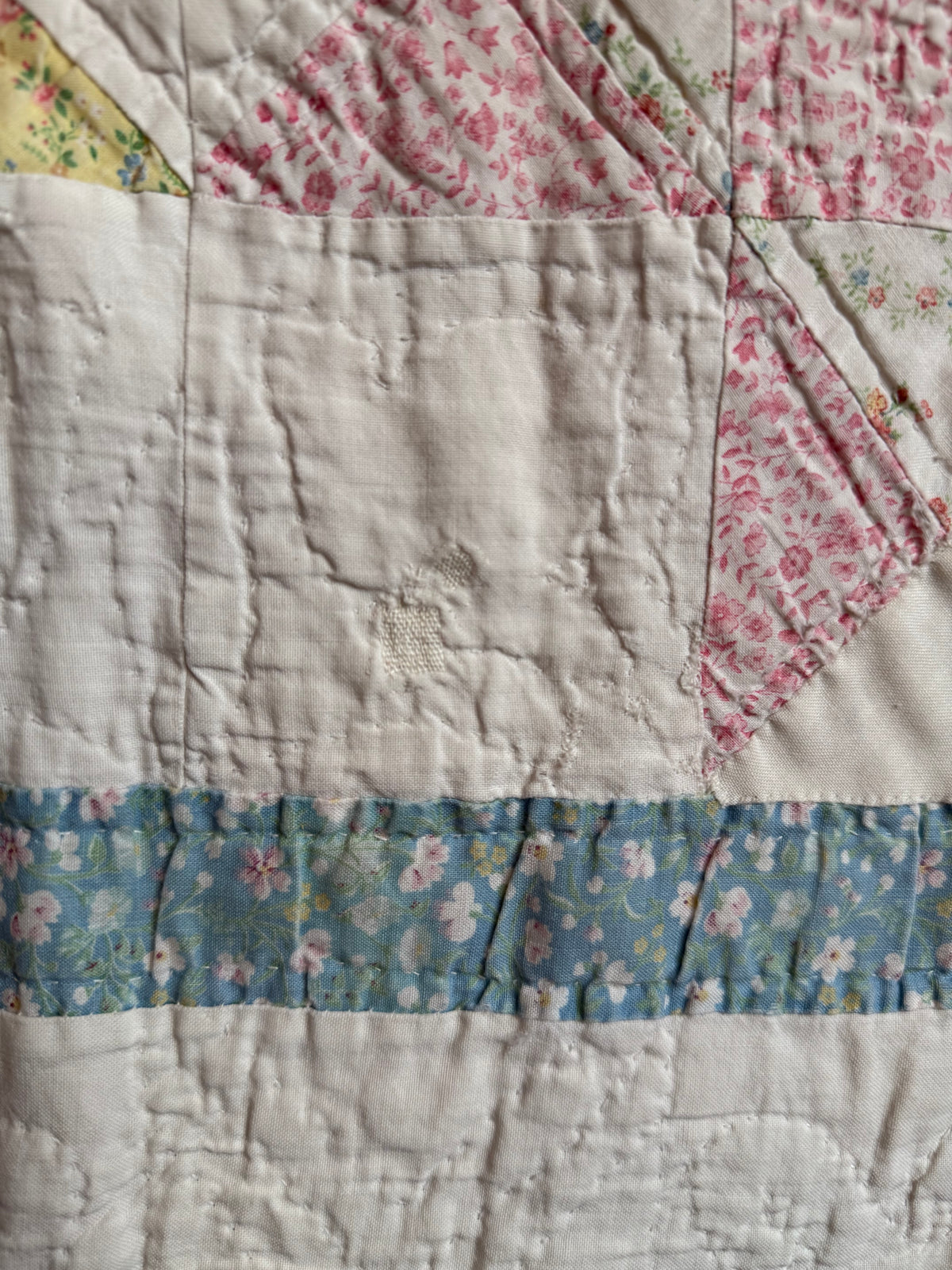 Vintage Star Patchwork Quilt