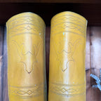 UK 8 - Vintage 1970’s Yellow Longhorn Frye Campus Boots