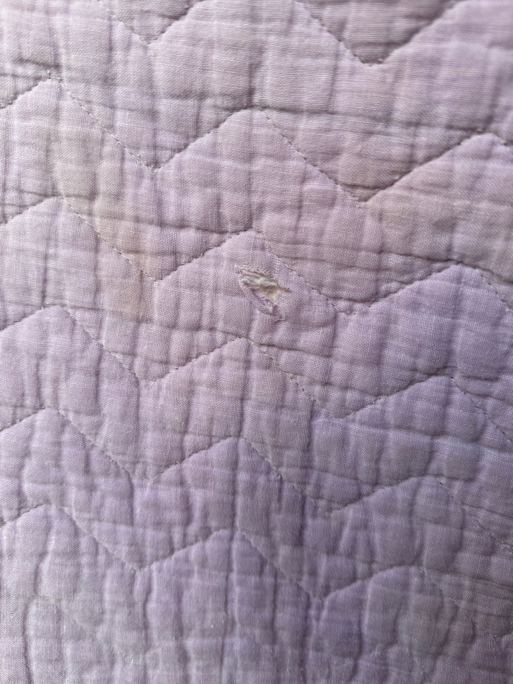 Vintage Purple Paisley Quilt