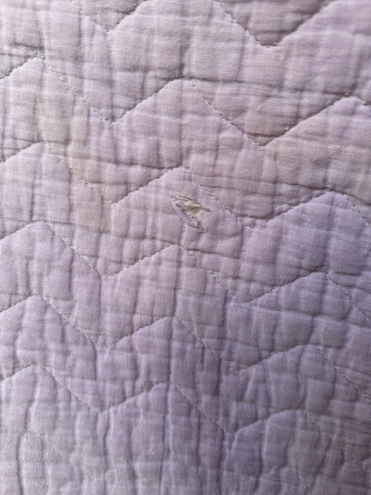 Vintage Purple Paisley Quilt