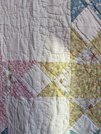 Vintage Star Patchwork Quilt