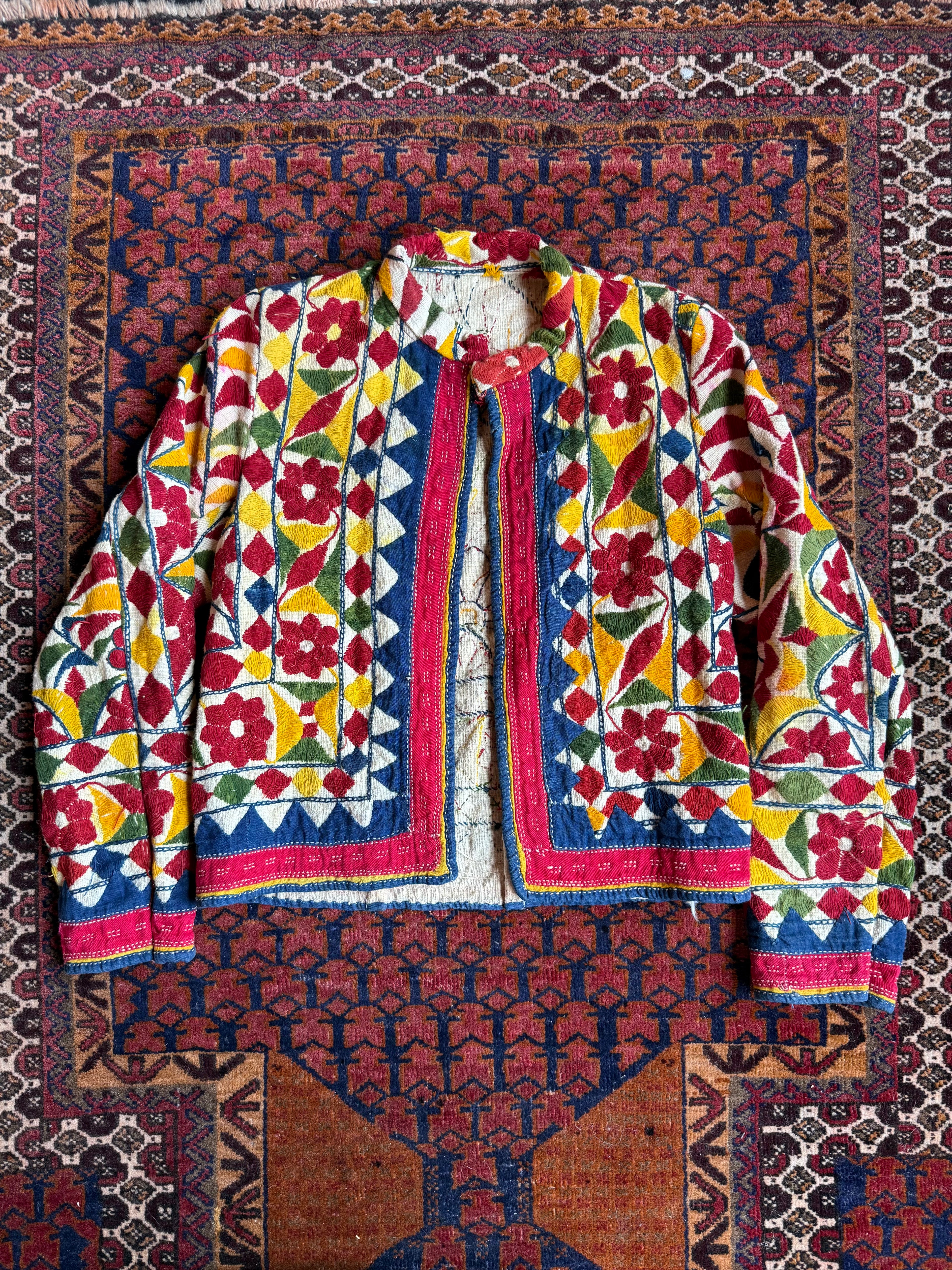 Vintage Banjara North Indian Handcrafted Embroidered Jacket