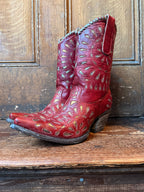 UK 5 - Vintage Red R. Soles x Judy Rothchild