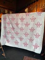 Antique ‘Flower Basket’ Handmade Quilt