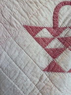 Antique ‘Flower Basket’ Handmade Quilt