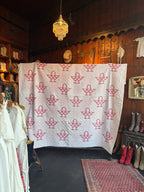 Antique ‘Flower Basket’ Handmade Quilt