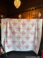 Antique ‘Flower Basket’ Handmade Quilt