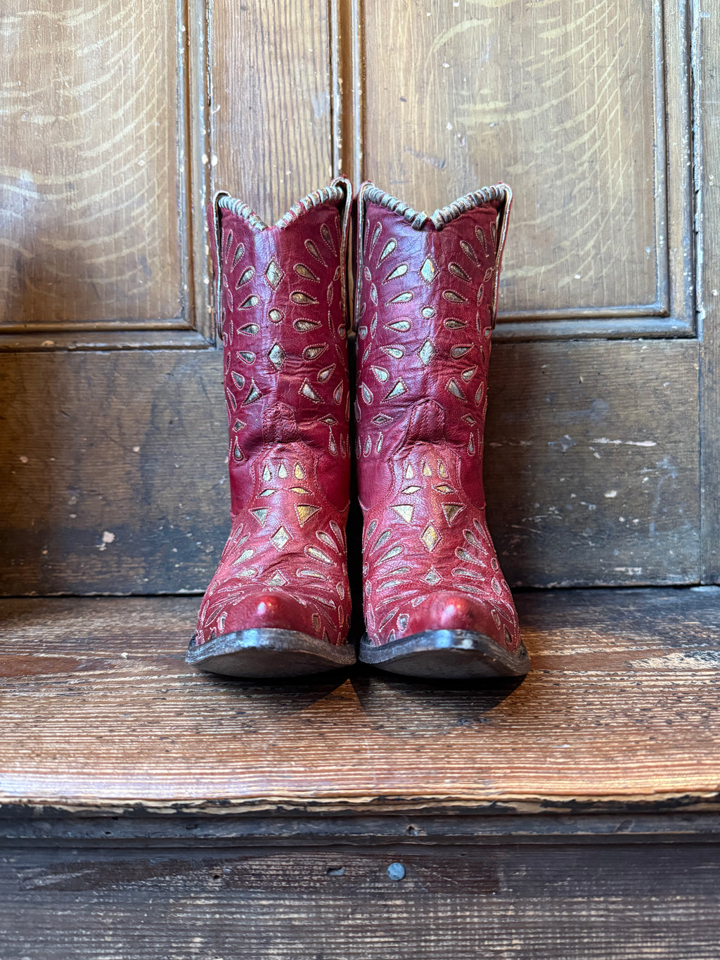 UK 5 - Vintage Red R. Soles x Judy Rothchild