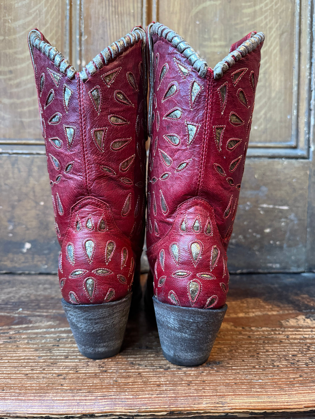 UK 5 - Vintage Red R. Soles x Judy Rothchild
