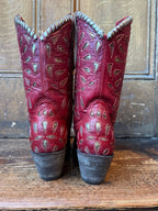 UK 5 - Vintage Red R. Soles x Judy Rothchild