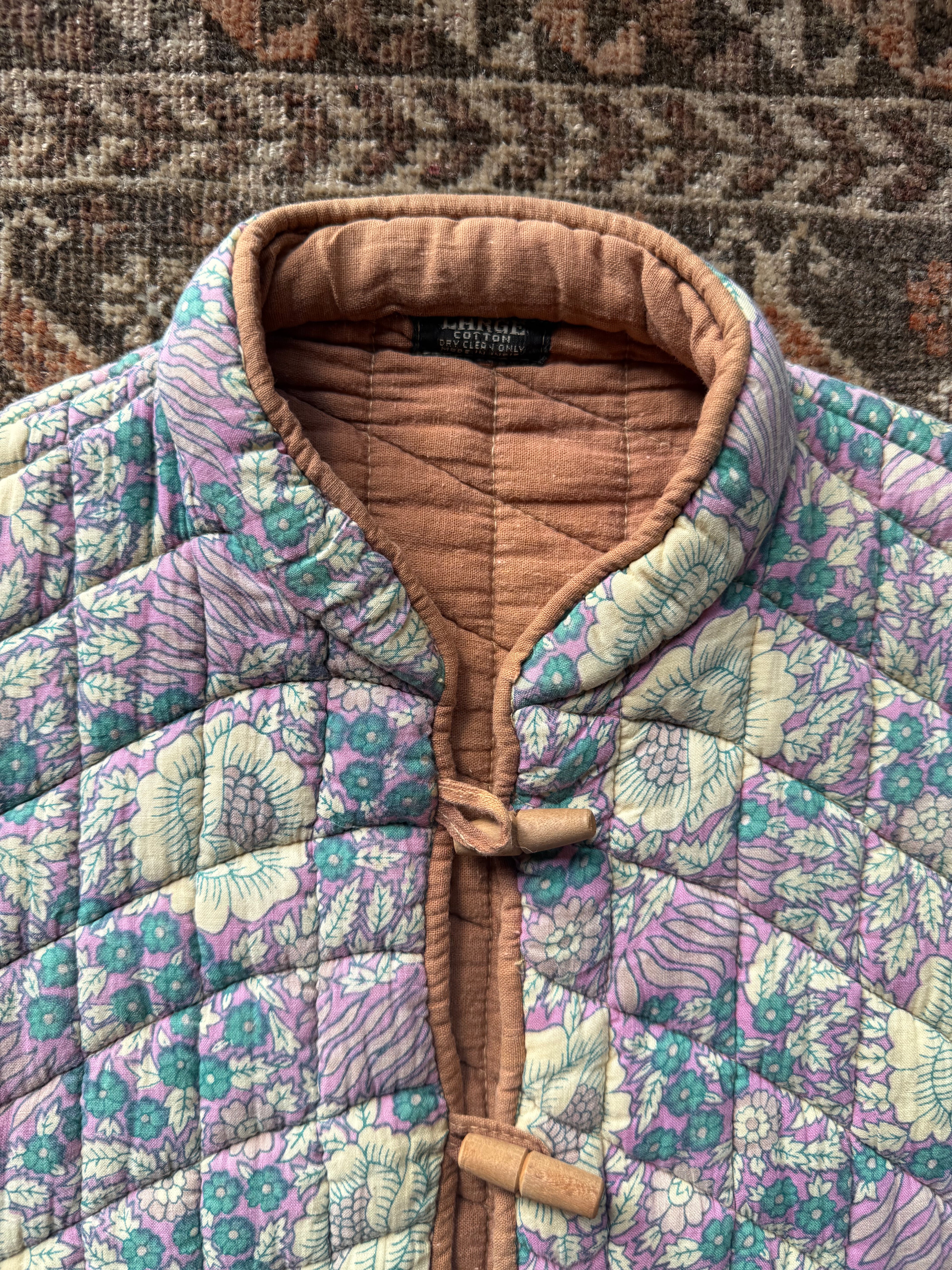 1970’s Vintage Indian Quilted Jacket