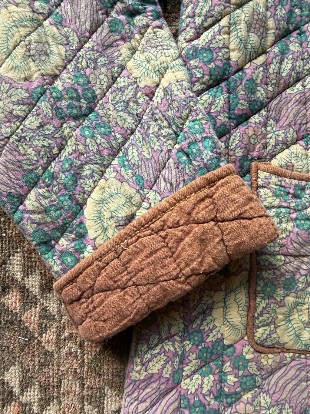1970’s Vintage Indian Quilted Jacket