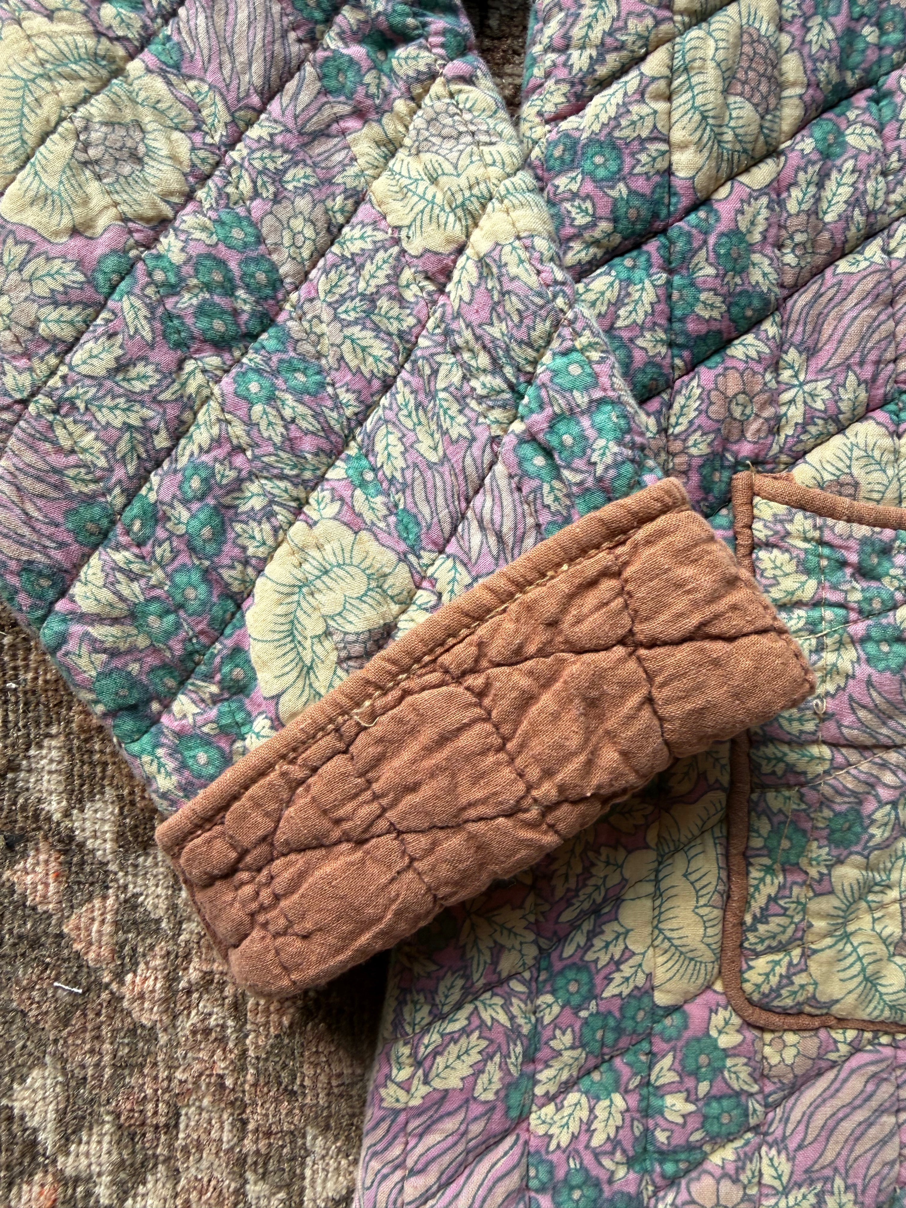 1970’s Vintage Indian Quilted Jacket